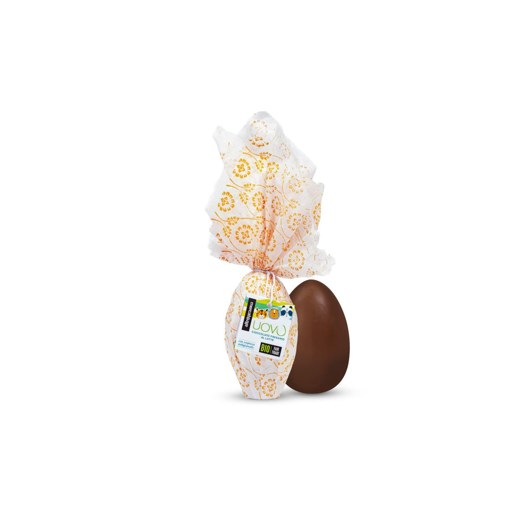 Uovo di cioccolato al latte Bio- COD 00000067- 200g